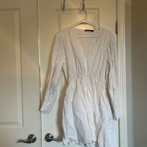 NWOT white zara dress